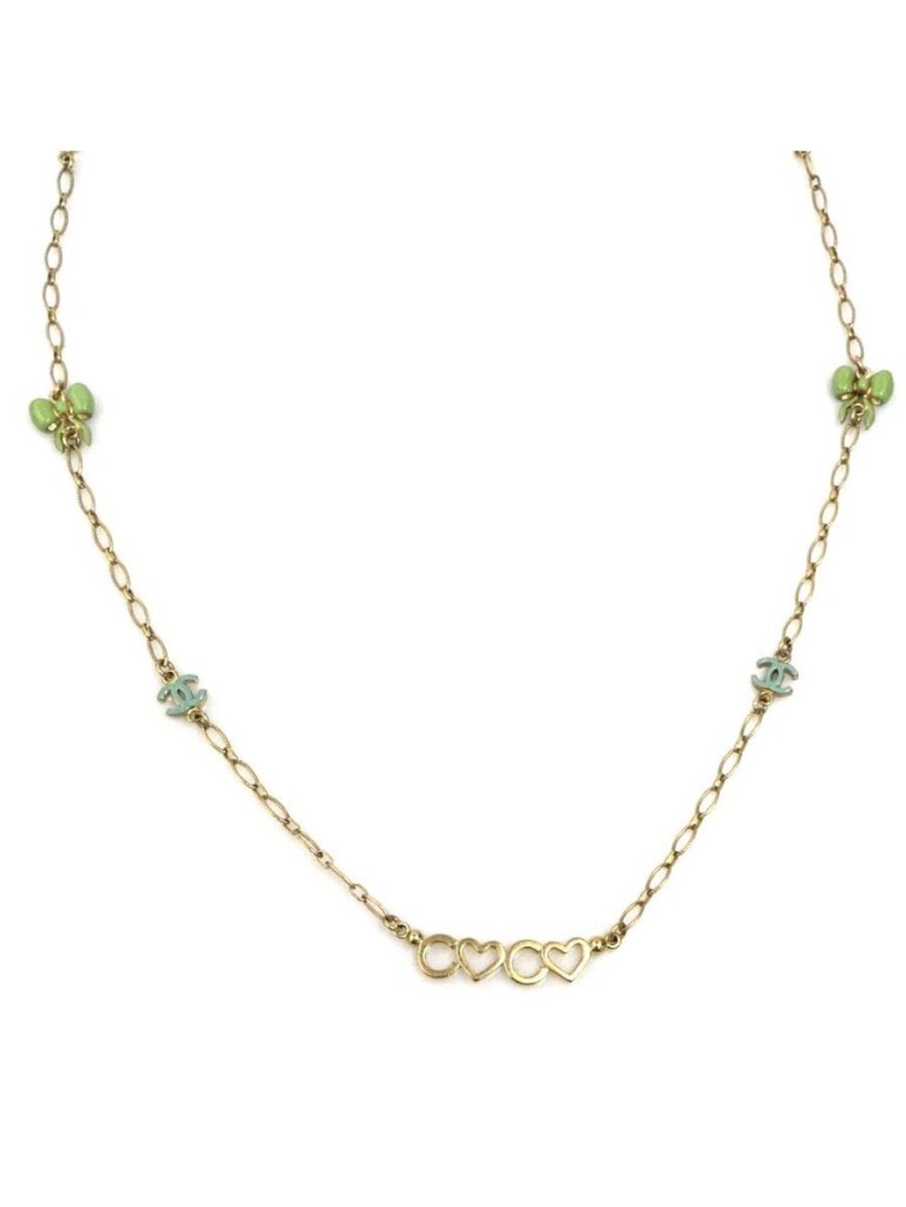 Chanel Necklace CC Logo